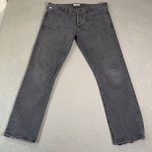 Citizens of Humanity Jeans Mens 30 [Fits 34x29] Button‎ Fly Gray Distressed